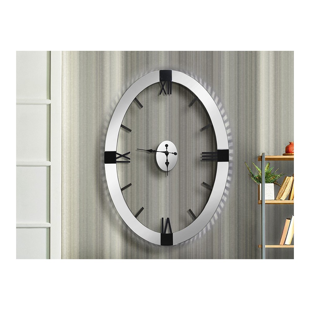 RELOJ DE PARED ·TIMES· OVAL