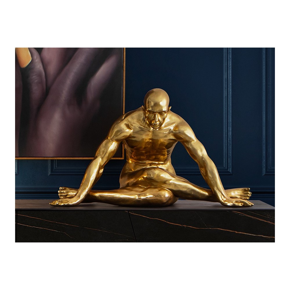 FIGURA GRANDE ·YOGA· ORO