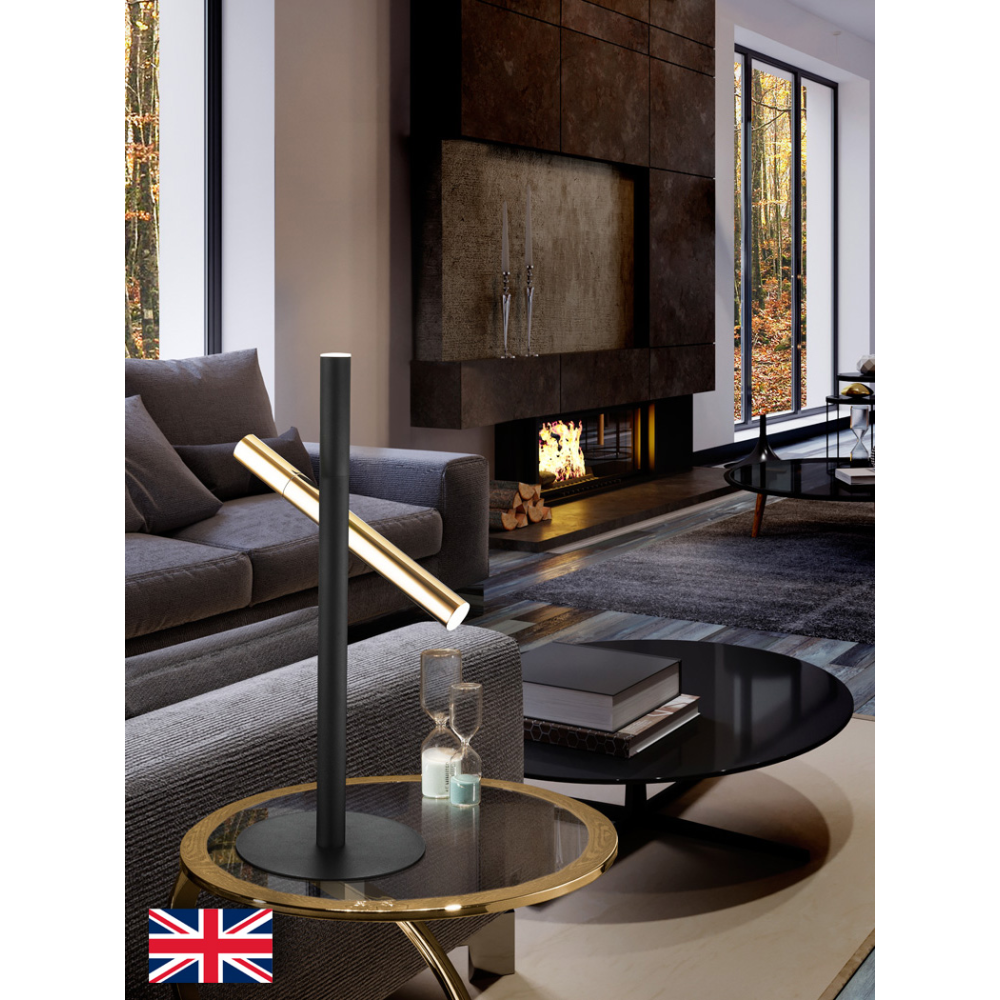 SOBREMESA ·VARAS· ORO/NEGRO 2L