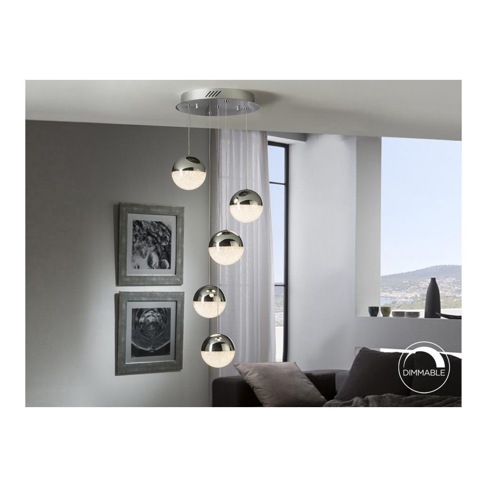 LAMPARA 5L LED ·SPHERE· Ø33