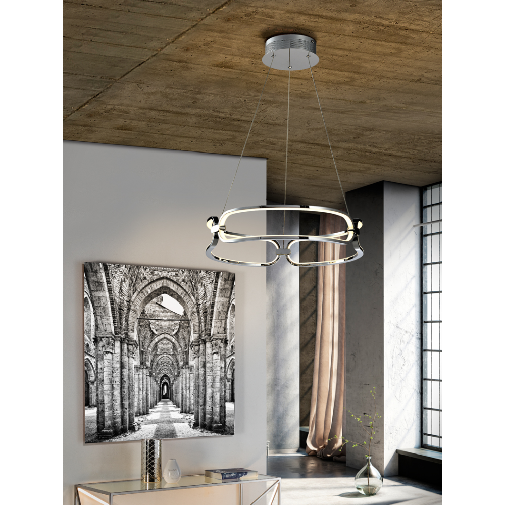 COLETTE-LAMPARA Ø47 CROMO DIM