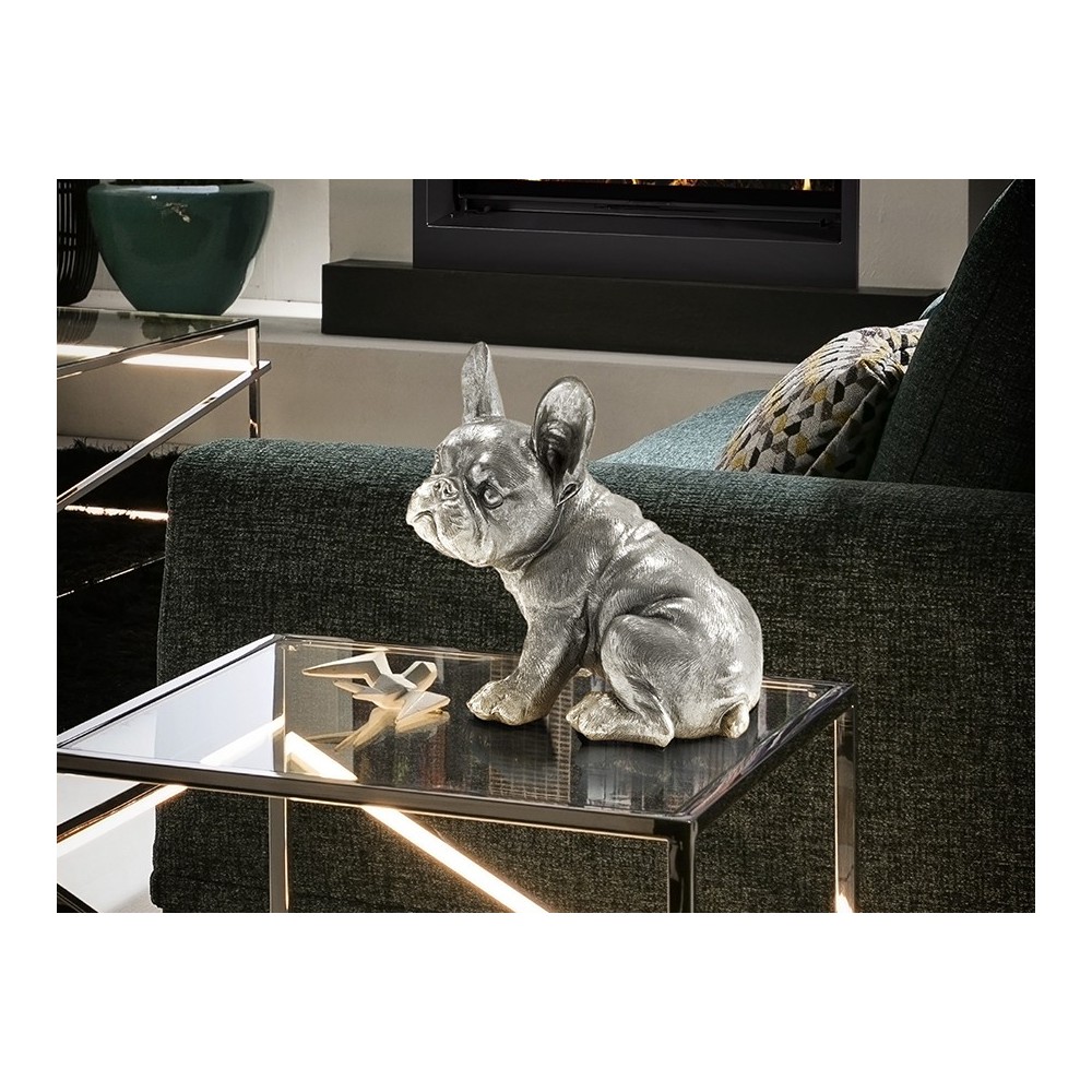 FIGURA PEQ. ·BULL FRANCES·PLATA