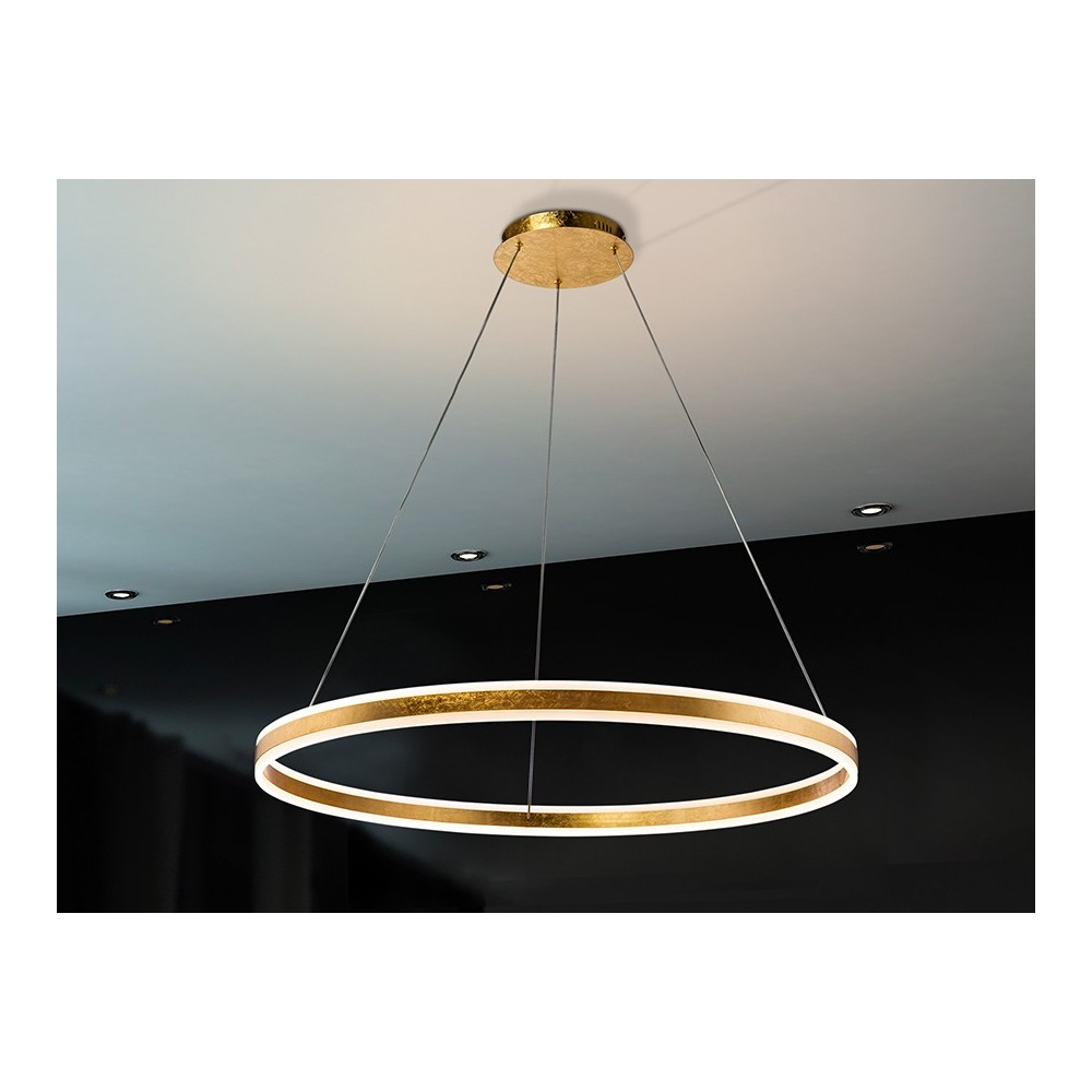 HELIA- LAMPARA LED ORO 100D