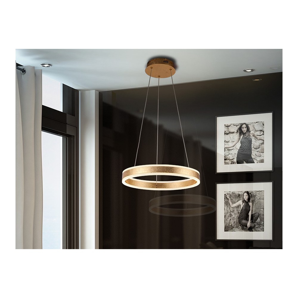 HELIA- LAMPARA LED ORO 50D