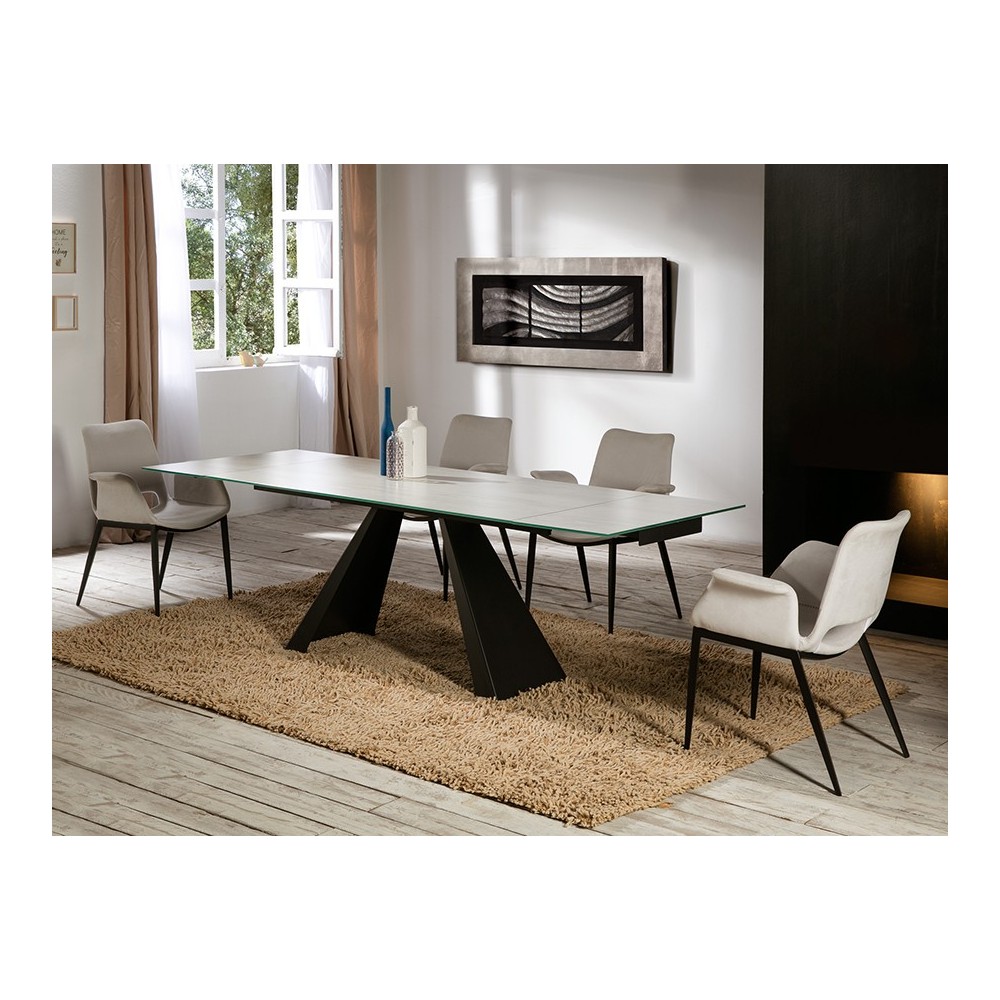 MESA COMEDOR EXT.·ALAI· BLANCA