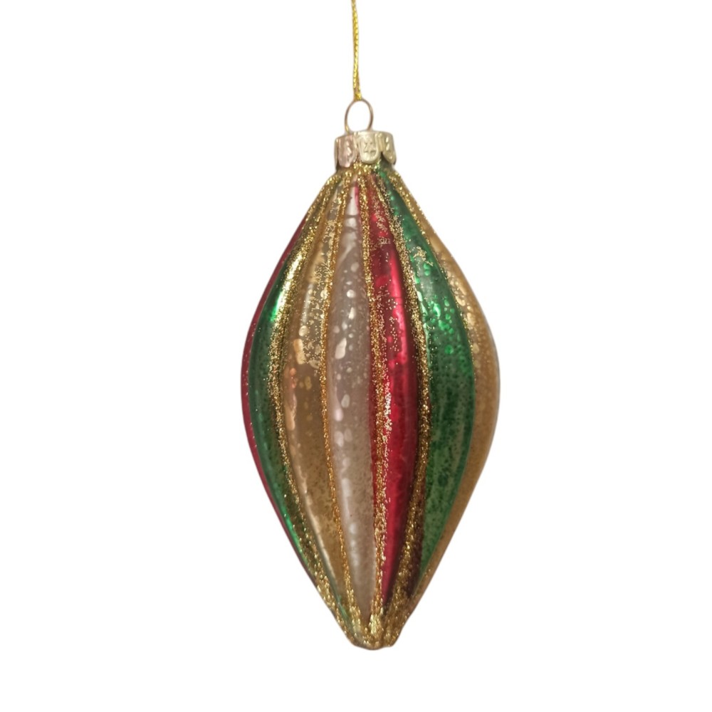 Adorno navideño cristal