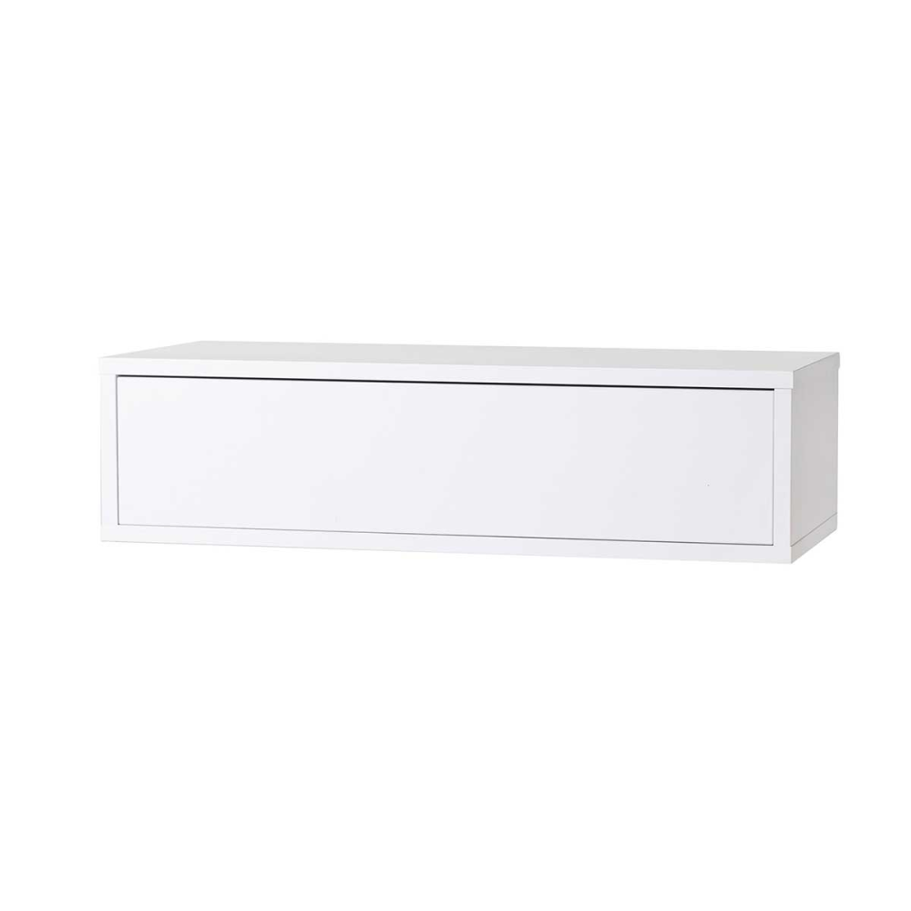 CONSOLA NOGAL 1 CAJÃN MDF 19mm (PARA COLGAR EN LA PARED) incluye los herrajes para colgar en la pared
