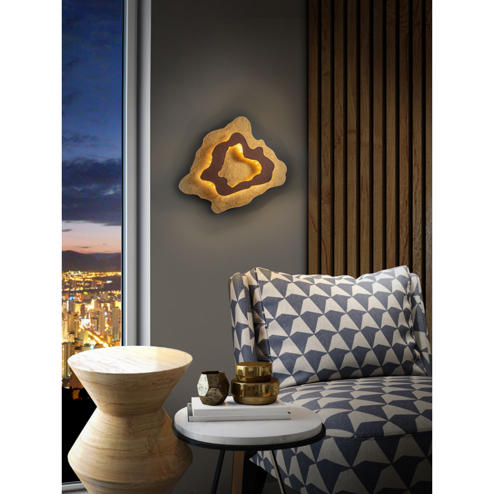 APLIQUE? HALO? OXIDO/PAN DE ORO