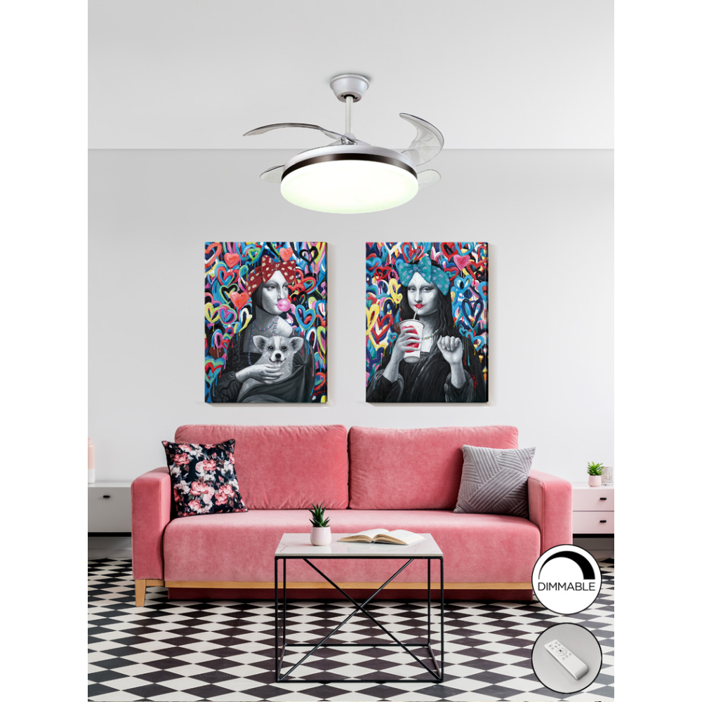 VENTO-VENTILADOR BLANCO D50/100 DIM