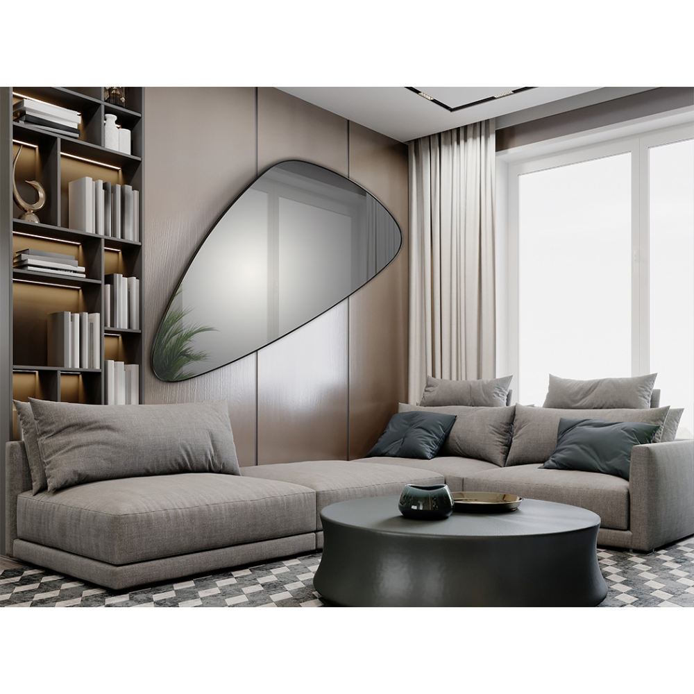 ORIO-ESPEJO TRIANG 165x85 NEGRO