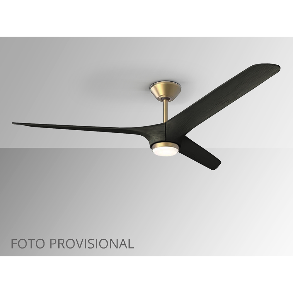 ALISIOS- VENTILADOR NEGRO-BRONCE D152