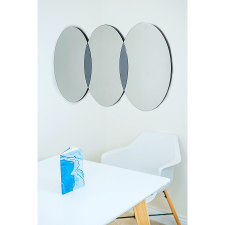 ESPEJO 3 ÓVALOS. 119X70cm