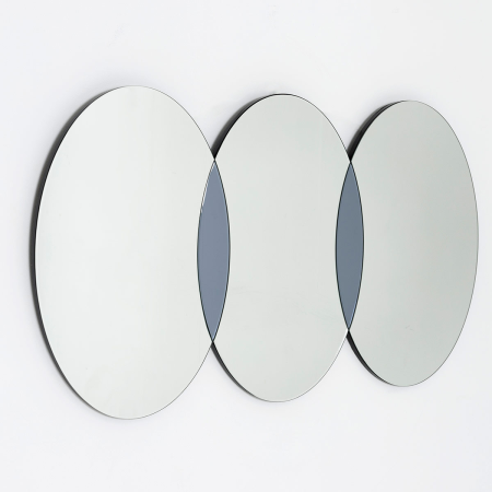 ESPEJO 3 ÓVALOS. 119X70cm