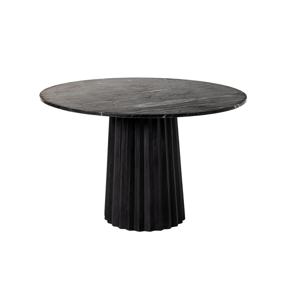 MESA DE COMEDOR MARMOL 120*120*77 CM