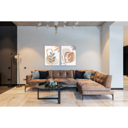 Set láminas impresas 50x70cm. Marco color roble