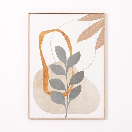 Set láminas impresas 50x70cm. Marco color roble