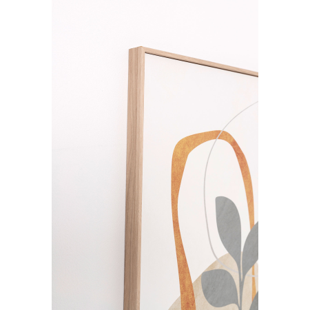 Set láminas impresas 50x70cm. Marco color roble