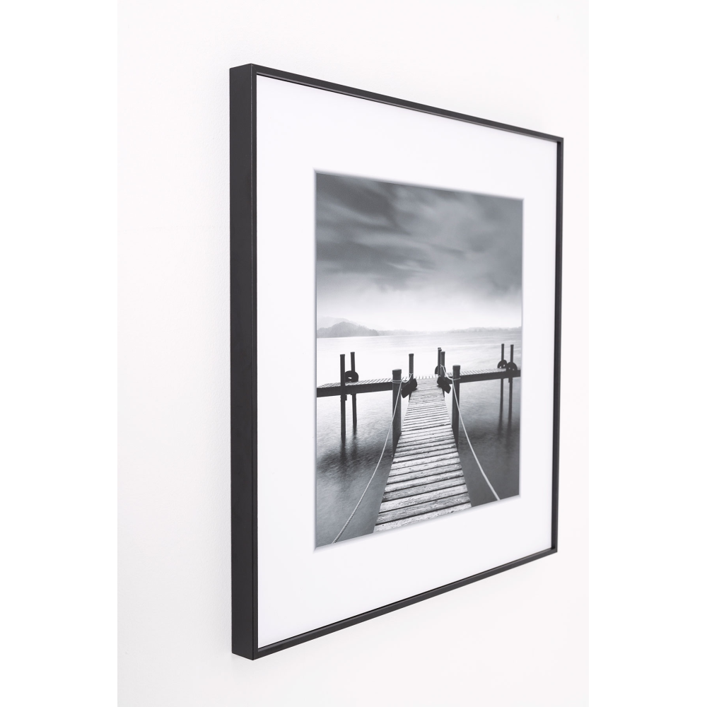 Set 2 láminas impresas 50x50cm. Marco color negro