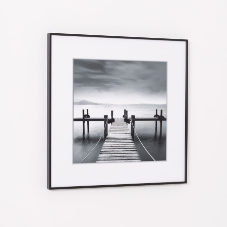 Set 2 láminas impresas 50x50cm. Marco color negro