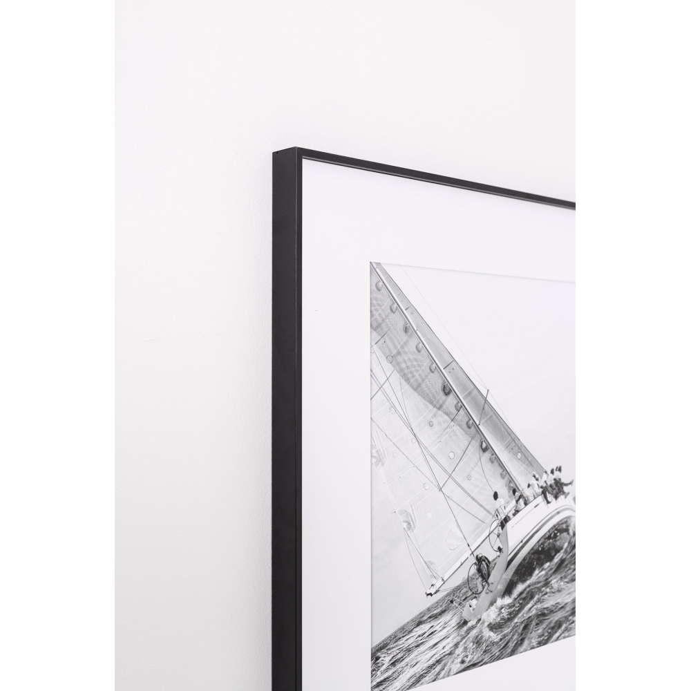 Set 2 láminas impresas 50x50cm. Marco color negro