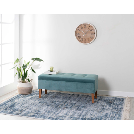 ALFOMBRA ESTAMPADO AZULES. 160*230 CM