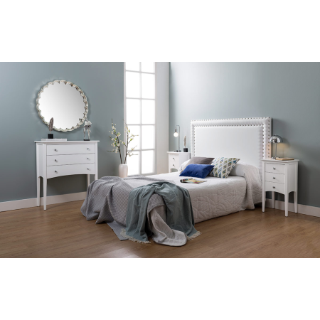 COMODA OSLO 3 CAJONES. BLANCO