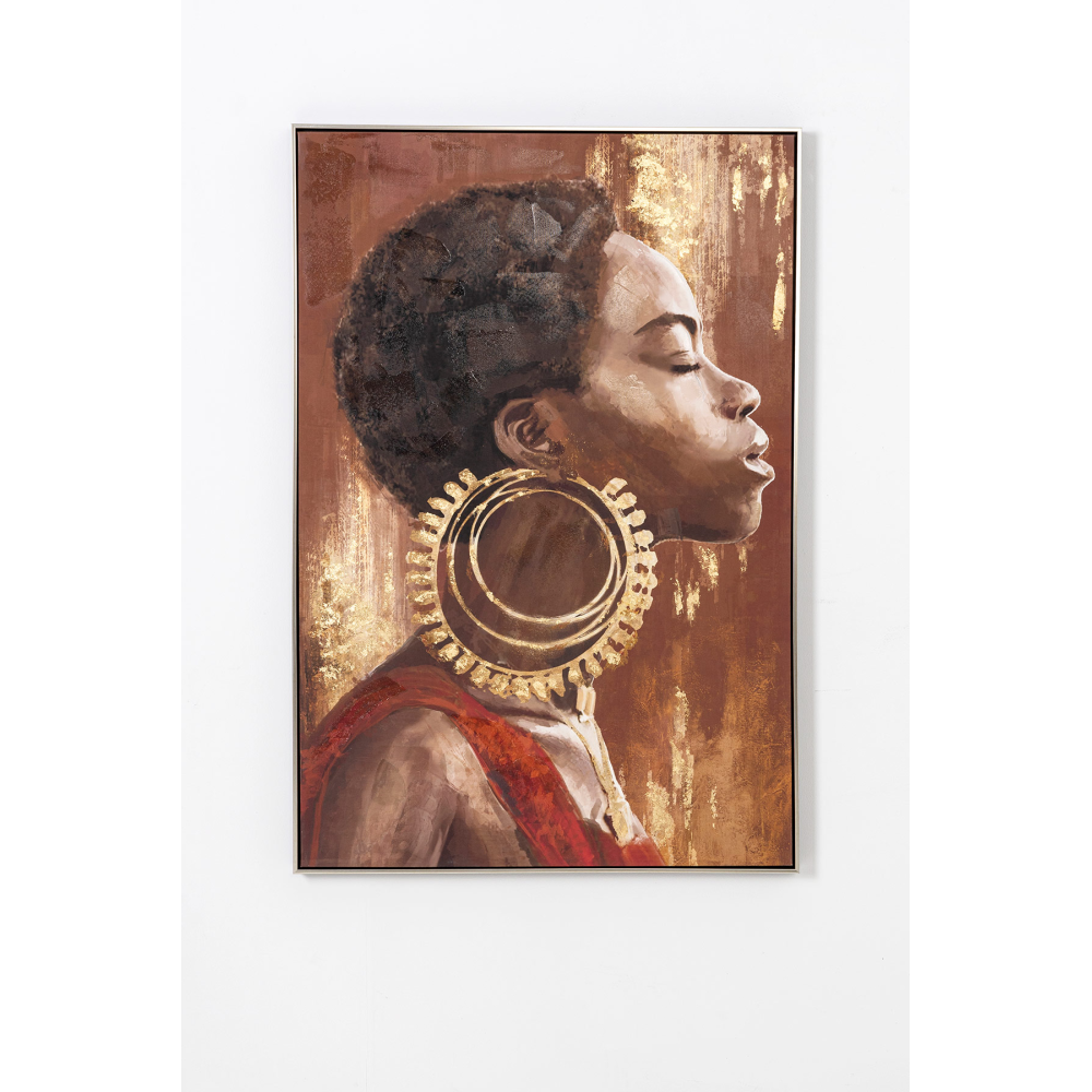 CUADRO CHICA PENDIENTES 120*80CM