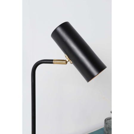 LÁMPARA DE SOBREMESA DE METAL NEGRO 17*16*43 CM