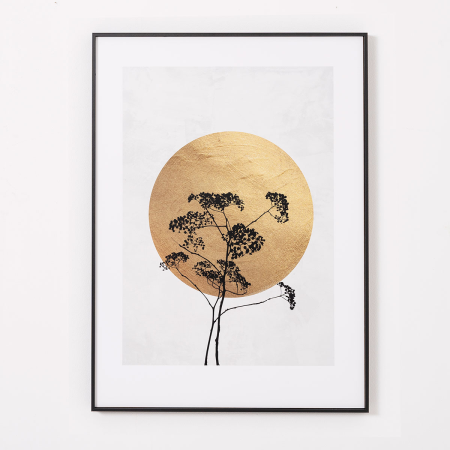 Set láminas impresas 50x70cm. Marco color negro