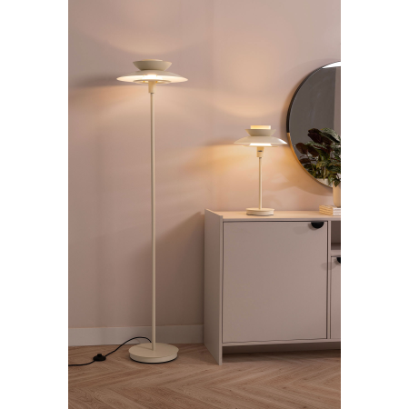 LÁMPARA SOBREMESA DINA. BLANCO MATE.