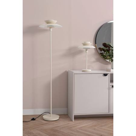 LÁMPARA SOBREMESA DINA. BLANCO MATE.