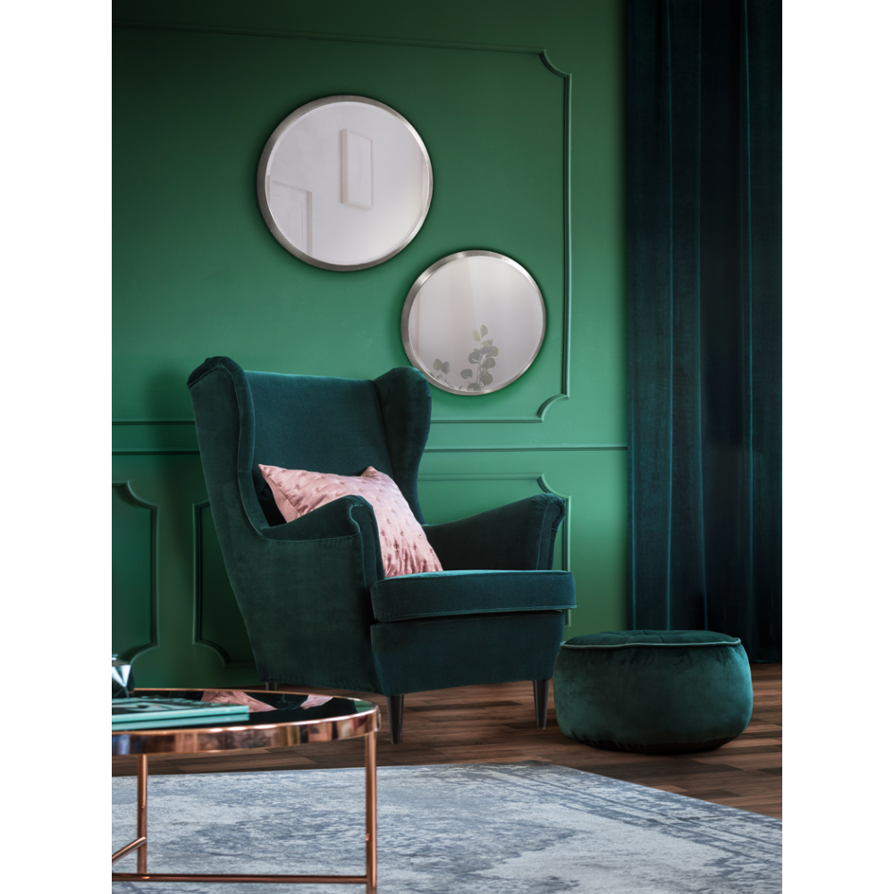 ARIES-ESPEJO REDONDO 44? PLATA