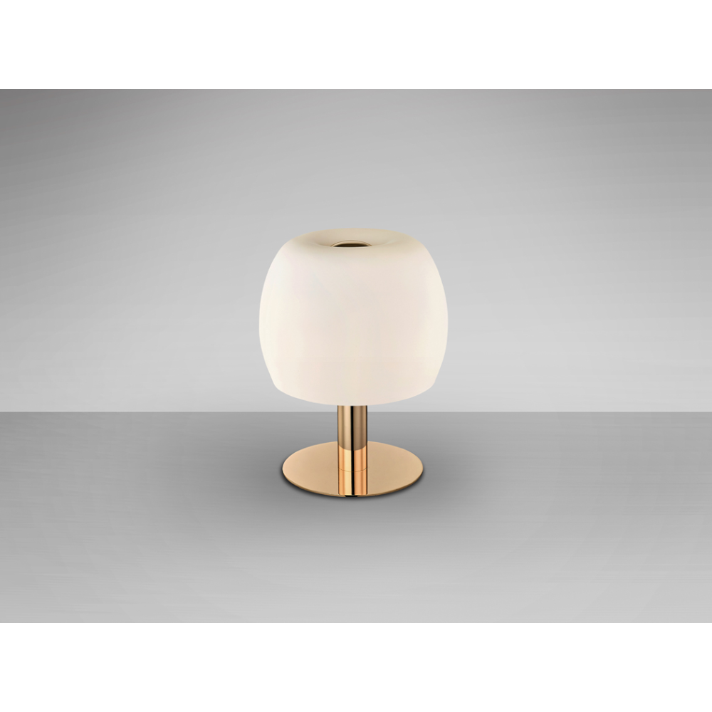 BALOON-SOBREMESA ORO/OPAL