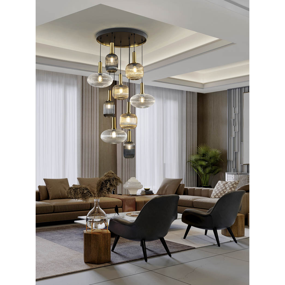 NORMA-LAMP 9L NEGRO-LATON