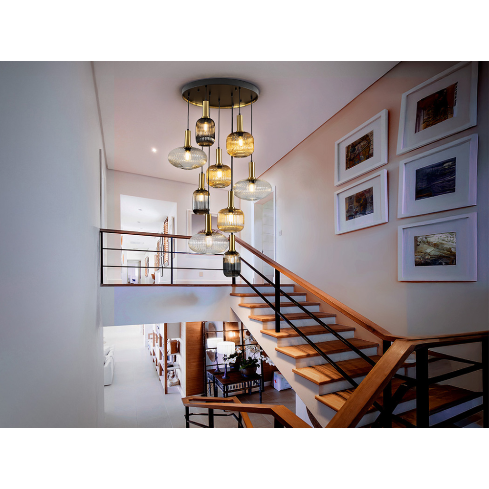 NORMA-LAMP 9L NEGRO-LATON H500