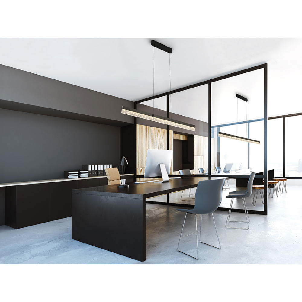 IXIAS- LAMPARA - GRIS / NEGRO