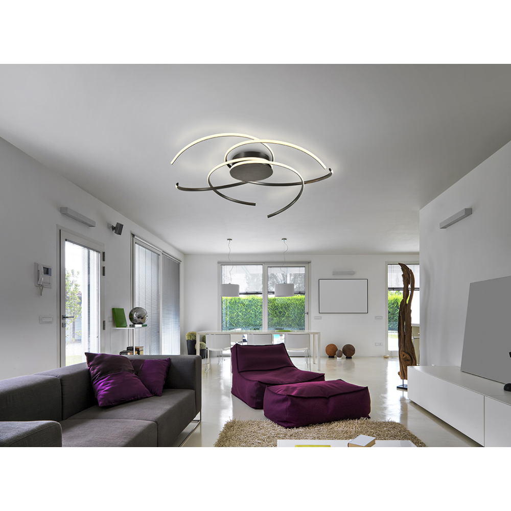 CADENCE- GRAN PLAFON- NEGRO