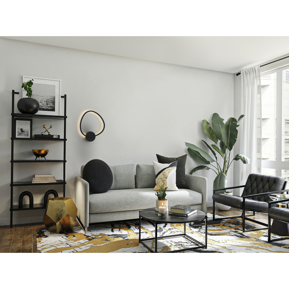 OPALIS- APLIQUE NEGRO