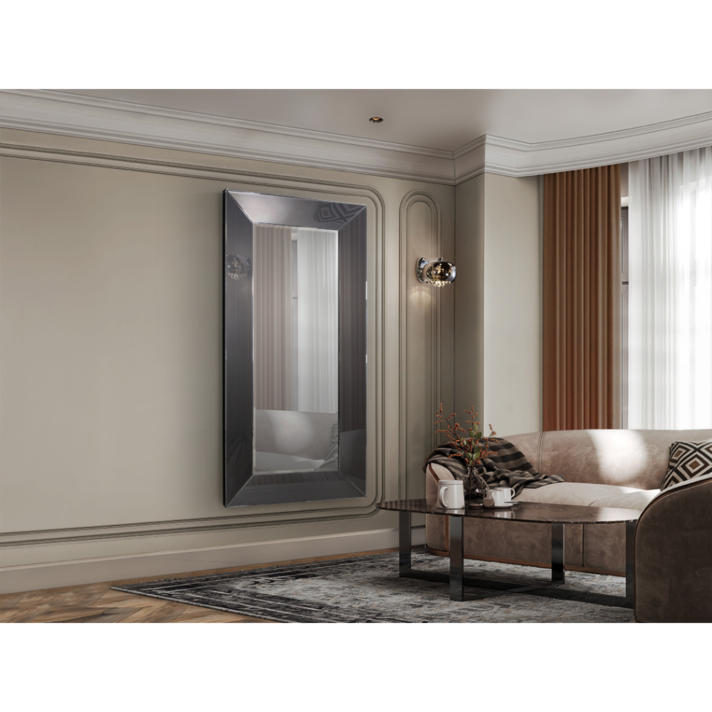 ROMA- ESPEJO 185X90- MARCO SMOKE