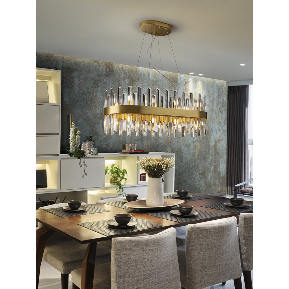 GRACE- LAMPARA 20L ORO OVAL