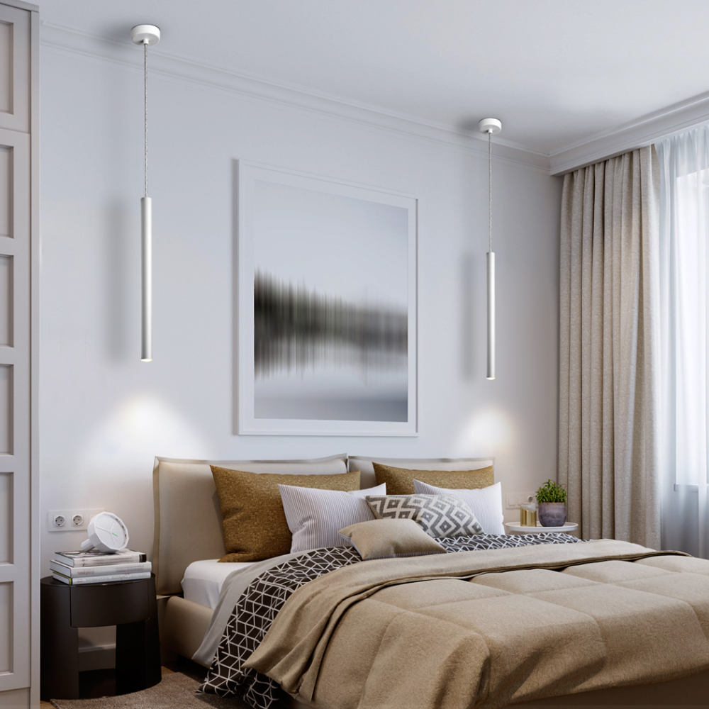 LAMPARA ?VARAS? BLANCO 1L