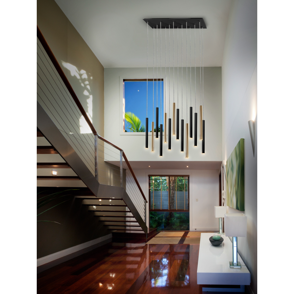 GRAN LAMP?VARAS?ORO/NEGRO 14L