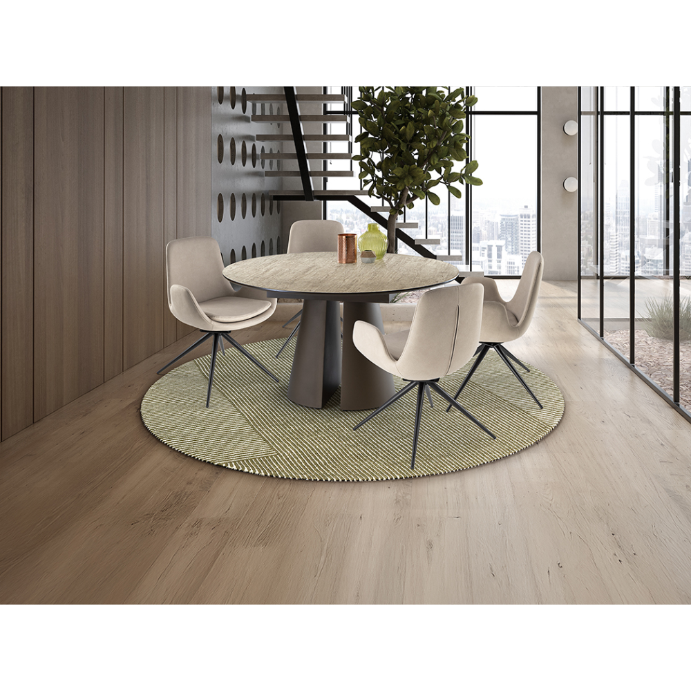 ZUNA- SILLA GIRATORIA BEIS