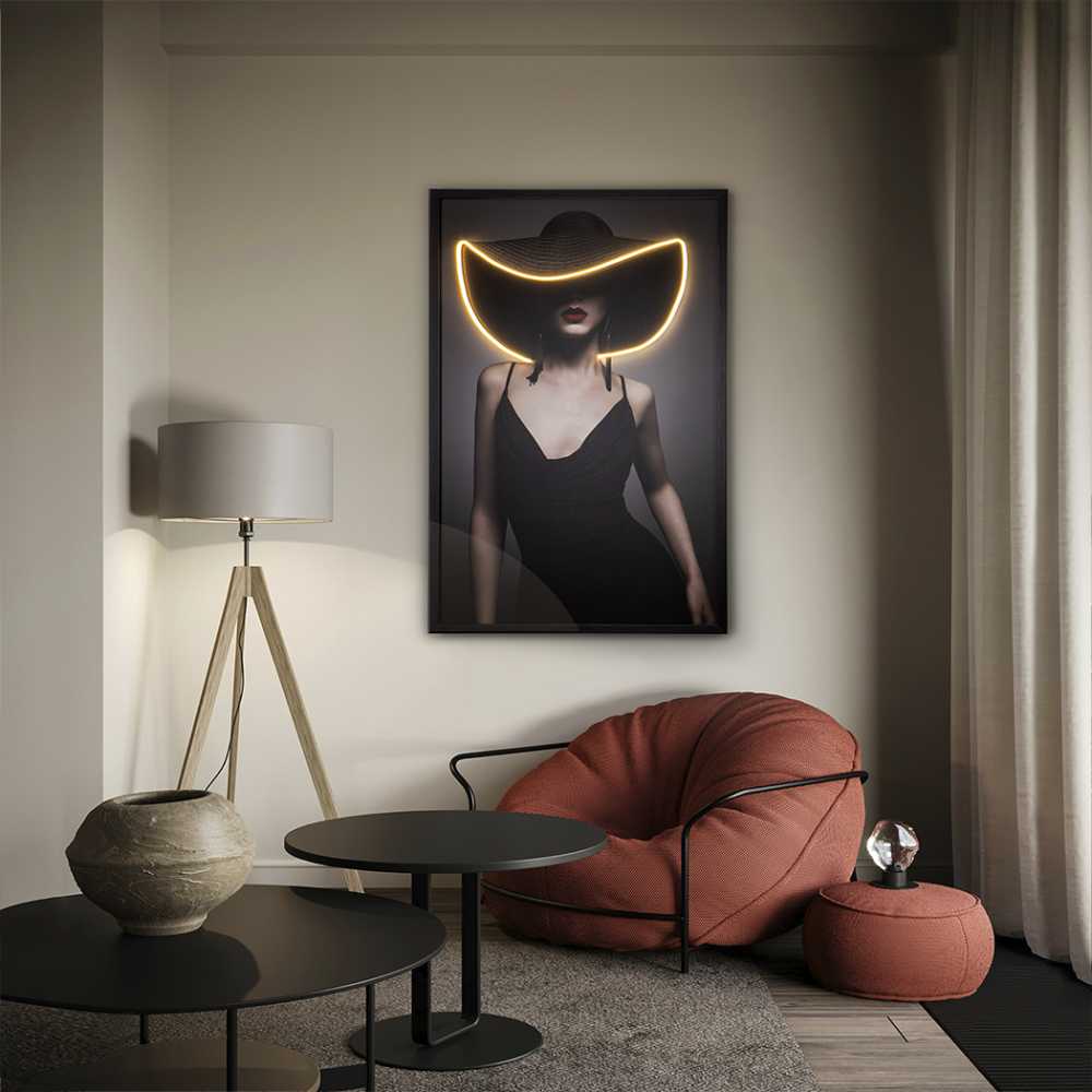 PAMELA-CUADRO LUZ LED 80X120