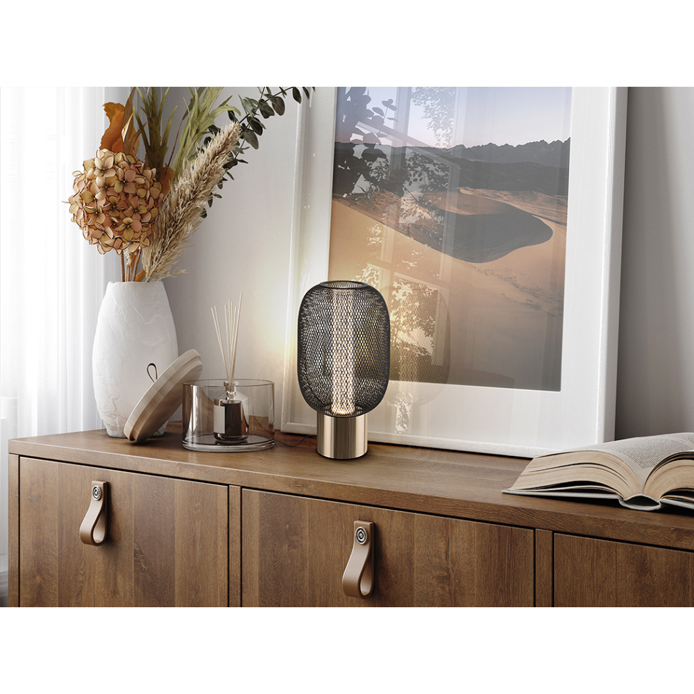 MICRON-SOBREMESA ORO/NEGRO