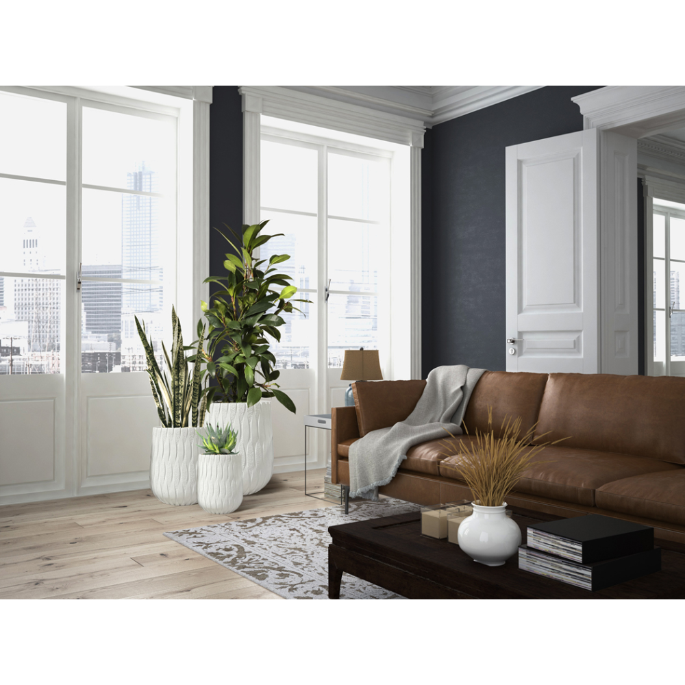 JAZMIN - SET 3 MACETEROS-BLANCO