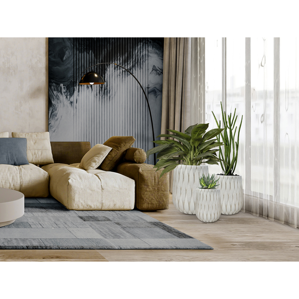 JAZMIN - SET 3 MACETEROS-BEIGE