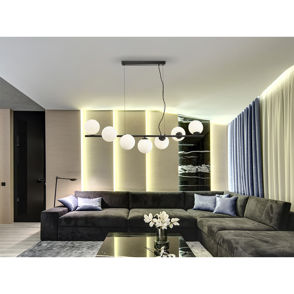 INOA-LAMPARA 7L NEGRO-OPAL