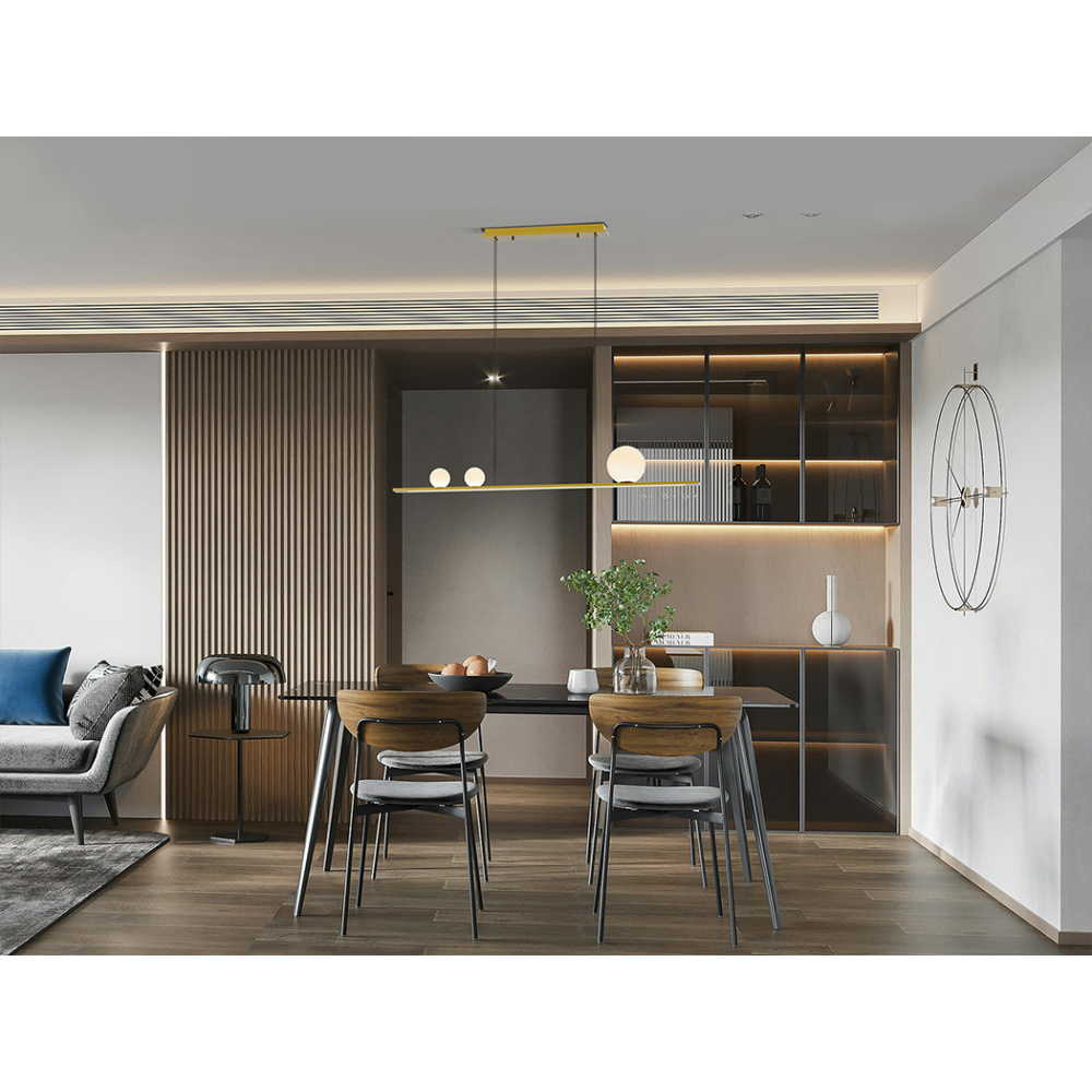 MILA- LAMPARA -DORADA