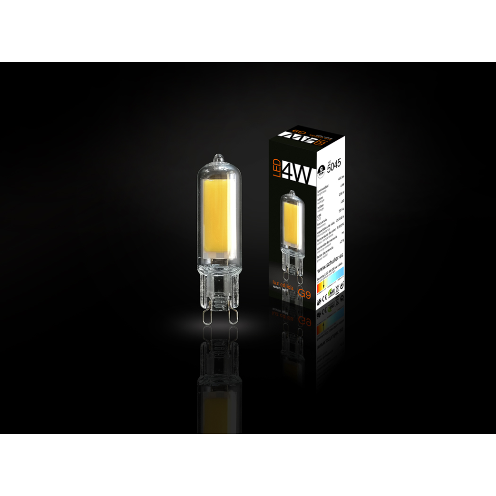 BOMBILLA LED COB G9 3000K 4W